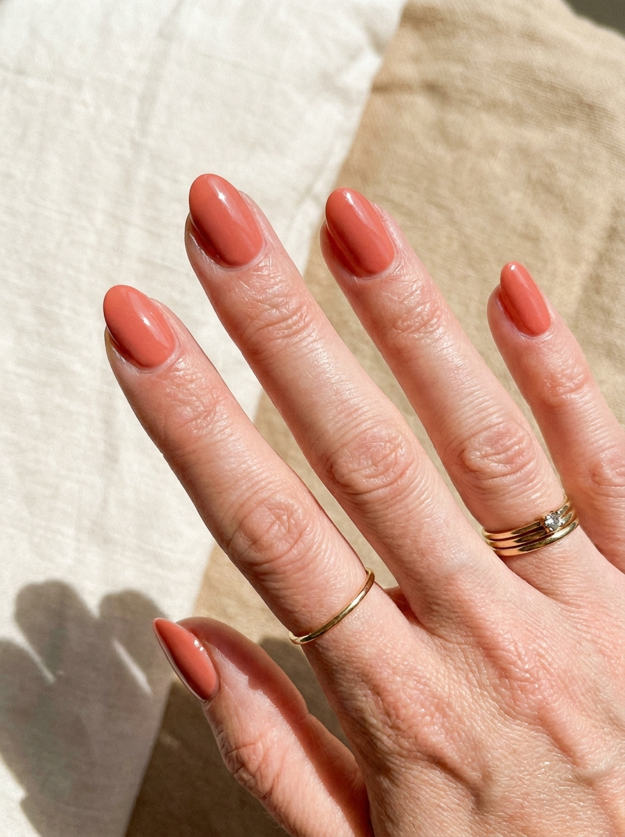 Coral Gel Nägel als Gel Nägel Sommer Inspiration 2026